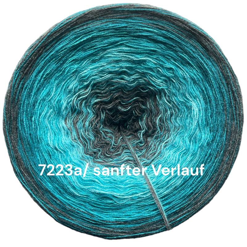 Inseln / Urlaub / Reiseorte - Teneriffa - 7223 - Bobbel mit Farbverlauf - 3, 4 oder 5 Fäden, auch als Pullover- oder Decken Set