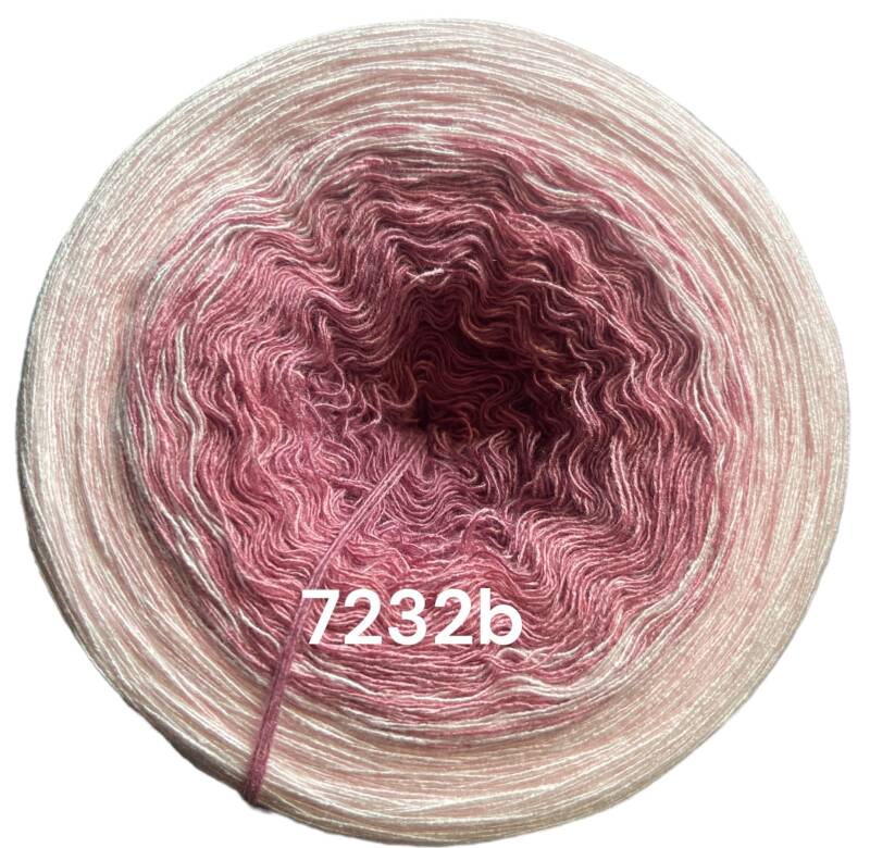 Rosen - Bed of Roses - 7232 - Bobbel mit Farbverlauf - 3, 4 oder 5 Fäden, auch als Pullover- oder Decken Set