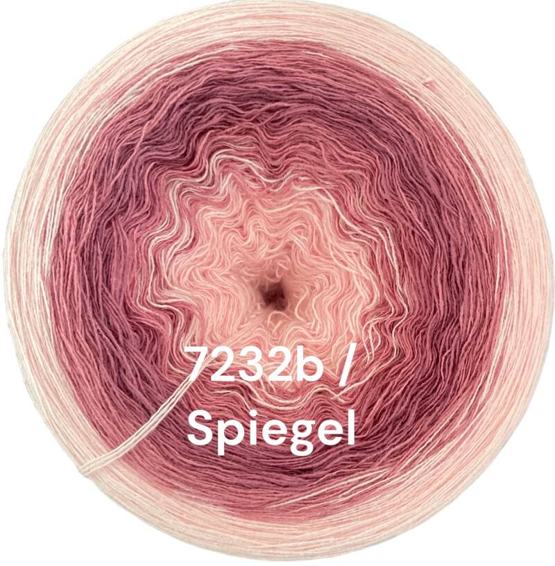 Bed of Roses (Spiegel) - 7232 - Bobbel mit Farbverlauf - 3, 4 oder 5 Fäden, auch als Pullover- oder Decken Set