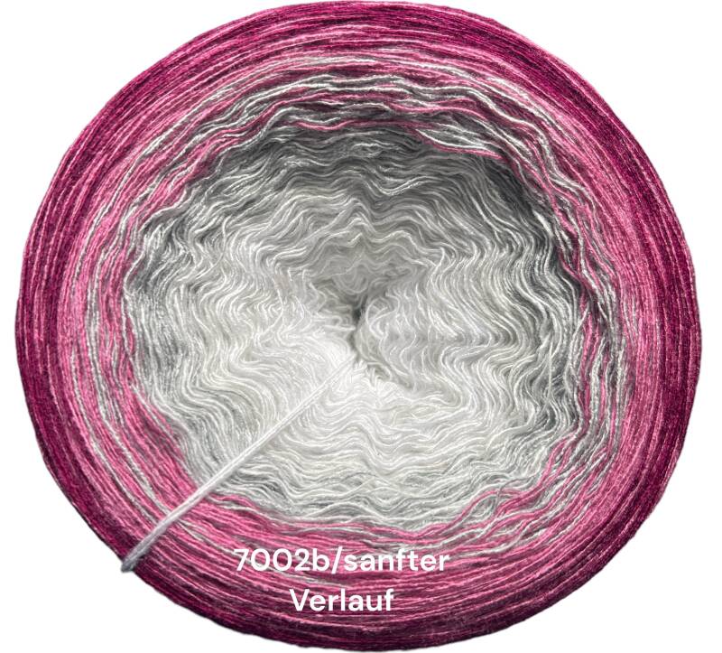 Winter / Eis / Schnee - Frozen Heart - 7002 - Bobbel mit Farbverlauf - 3, 4 oder 5 Fäden, auch als Pullover- oder Decken Set