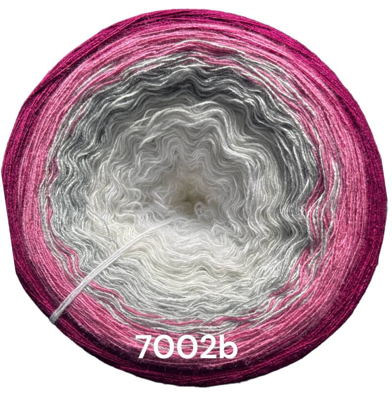 Winter / Eis / Schnee - Frozen Heart - 7002 - Bobbel mit Farbverlauf - 3, 4 oder 5 Fäden, auch als Pullover- oder Decken Set