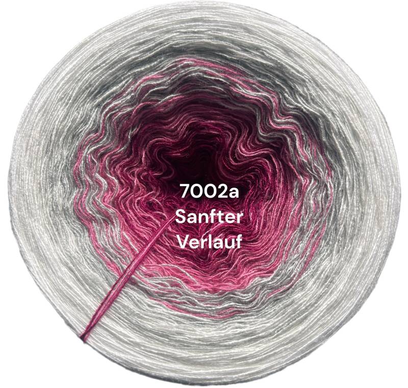 Winter / Eis / Schnee - Frozen Heart - 7002 - Bobbel mit Farbverlauf - 3, 4 oder 5 Fäden, auch als Pullover- oder Decken Set