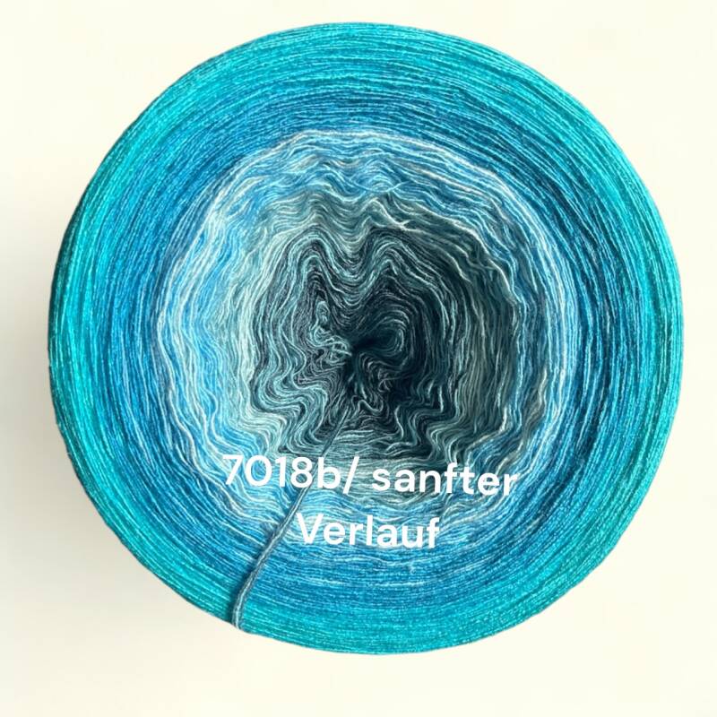 Meer / Ozean / Tiefsee - Seven Seas - 7018 - Bobbel mit Farbverlauf - 3, 4 oder 5 Fäden, auch als Pullover- oder Decken Set