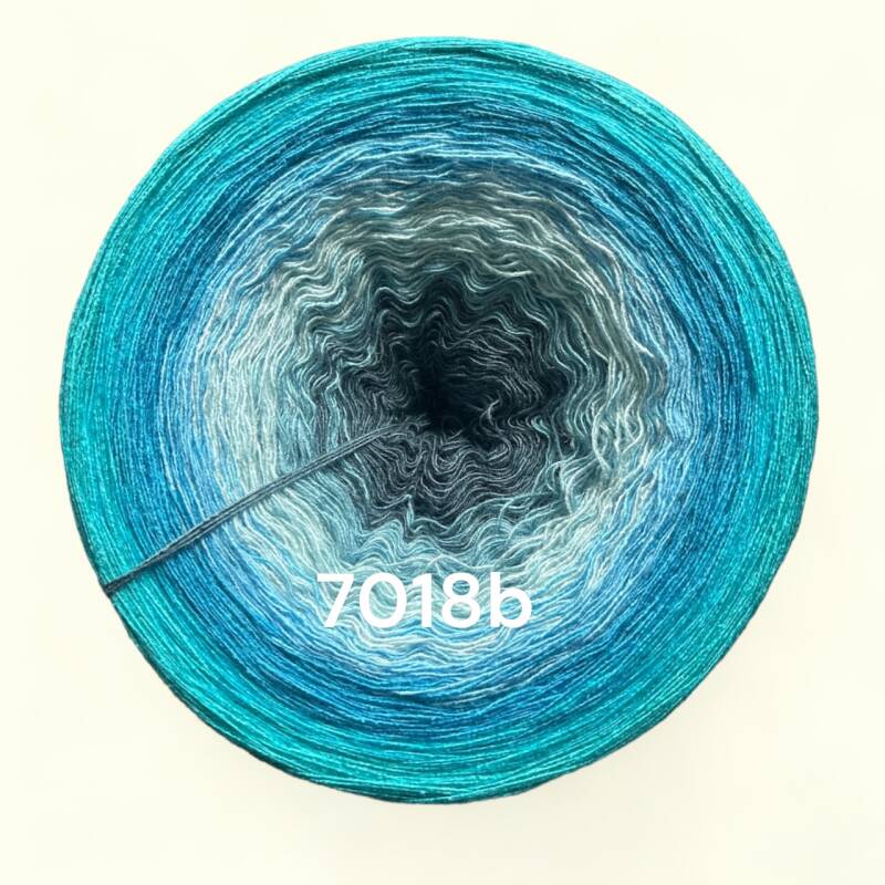 Meer / Ozean / Tiefsee - Seven Seas - 7018 - Bobbel mit Farbverlauf - 3, 4 oder 5 Fäden, auch als Pullover- oder Decken Set