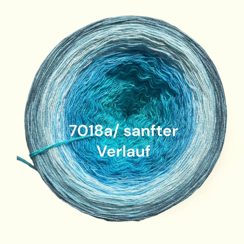 Meer / Ozean / Tiefsee - Seven Seas - 7018 - Bobbel mit Farbverlauf - 3, 4 oder 5 Fäden, auch als Pullover- oder Decken Set