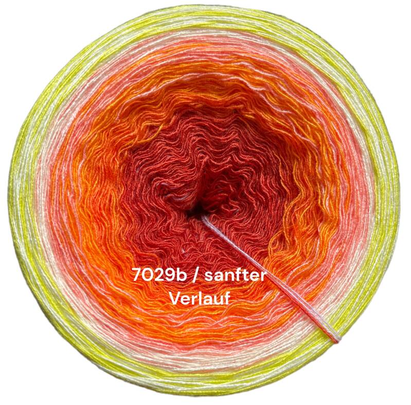 Frühlingserwachen - Frühling - 7029 - Bobbel mit Farbverlauf - 3, 4 oder 5 Fäden, auch als Pullover- oder Decken Set