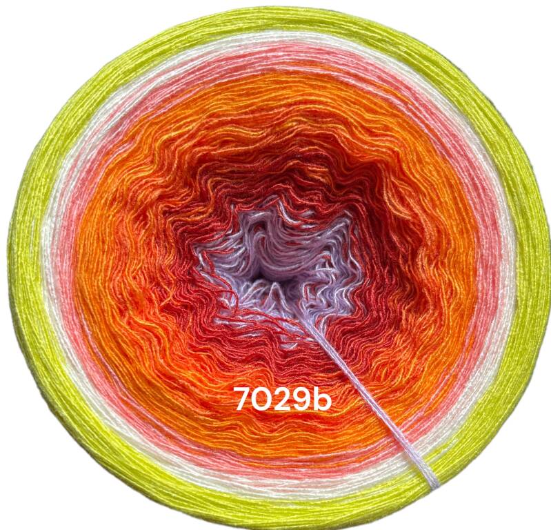 Frühlingserwachen - Frühling - 7029 - Bobbel mit Farbverlauf - 3, 4 oder 5 Fäden, auch als Pullover- oder Decken Set
