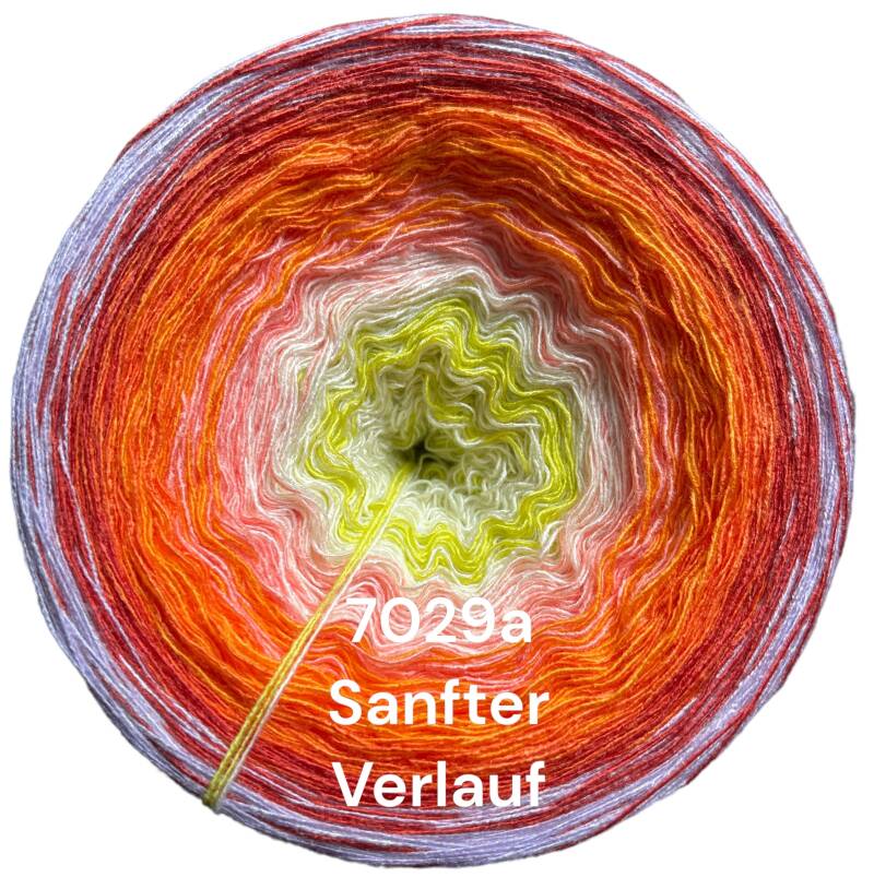 Frühlingserwachen - Frühling - 7029 - Bobbel mit Farbverlauf - 3, 4 oder 5 Fäden, auch als Pullover- oder Decken Set