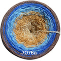 Meer / Ozean / Tiefsee - Atlantis - 7076 - Bobbel mit Farbverlauf - 3, 4 oder 5 Fäden, auch als Pullover- oder Decken Set