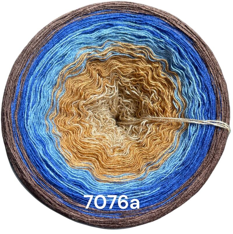 Meer / Ozean / Tiefsee - Atlantis - 7076 - Bobbel mit Farbverlauf - 3, 4 oder 5 Fäden, auch als Pullover- oder Decken Set