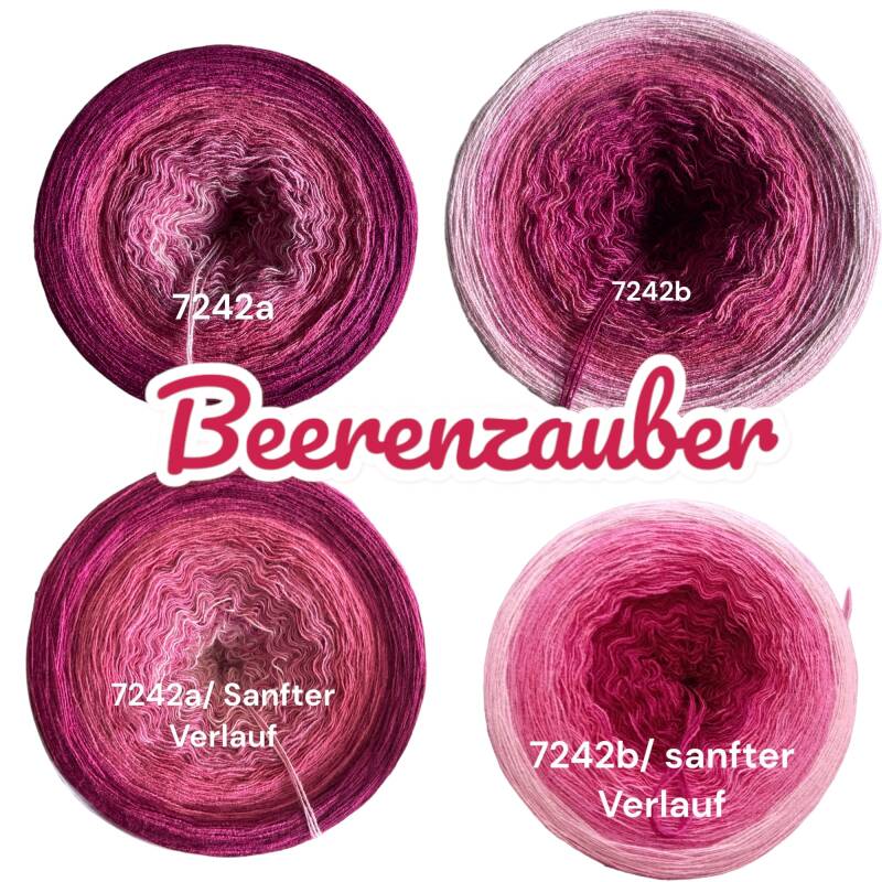 Beeren - Beerenzauber - 7242 - Bobbel mit Farbverlauf