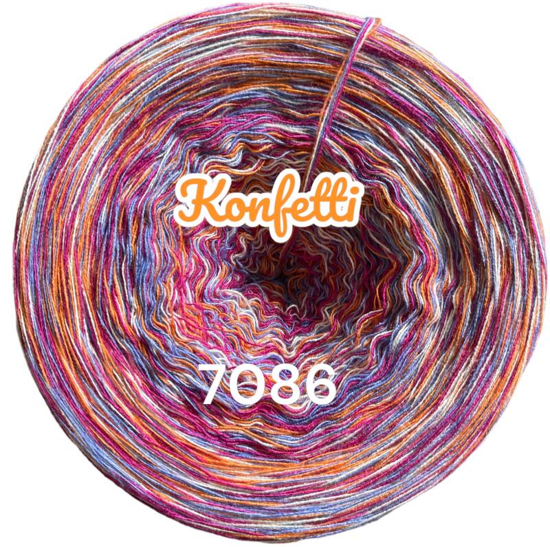 Bunt ist mein Cardio - Konfetti - 7086 - 4 Fäden