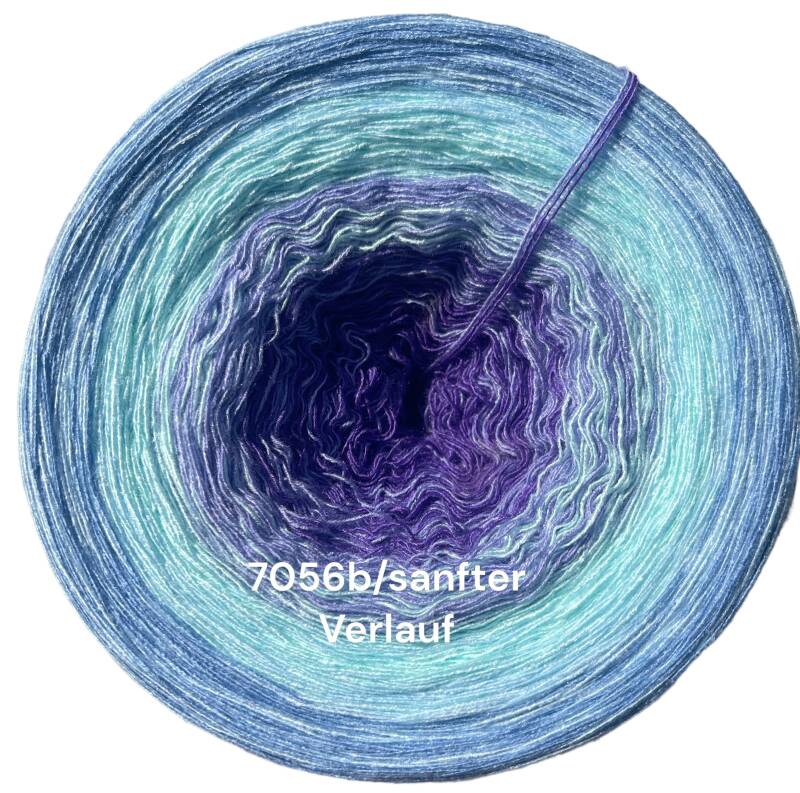Sterne / Nacht / Weltall - Space - 7056 - Bobbel mit Farbverlauf - 3, 4 oder 5 Fäden, auch als Pullover- oder Decken Set