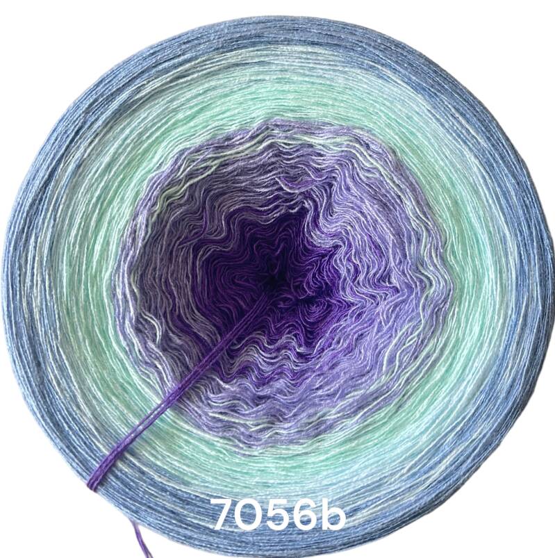 Sterne / Nacht / Weltall - Space - 7056 - Bobbel mit Farbverlauf - 3, 4 oder 5 Fäden, auch als Pullover- oder Decken Set
