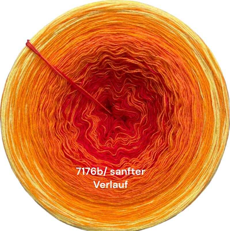 Sonne / Licht - Sunlight - 7176 Bobbel mit Farbverlauf - auch als Pullover- oder Deckenset 3, 4 oder 5 Fäden