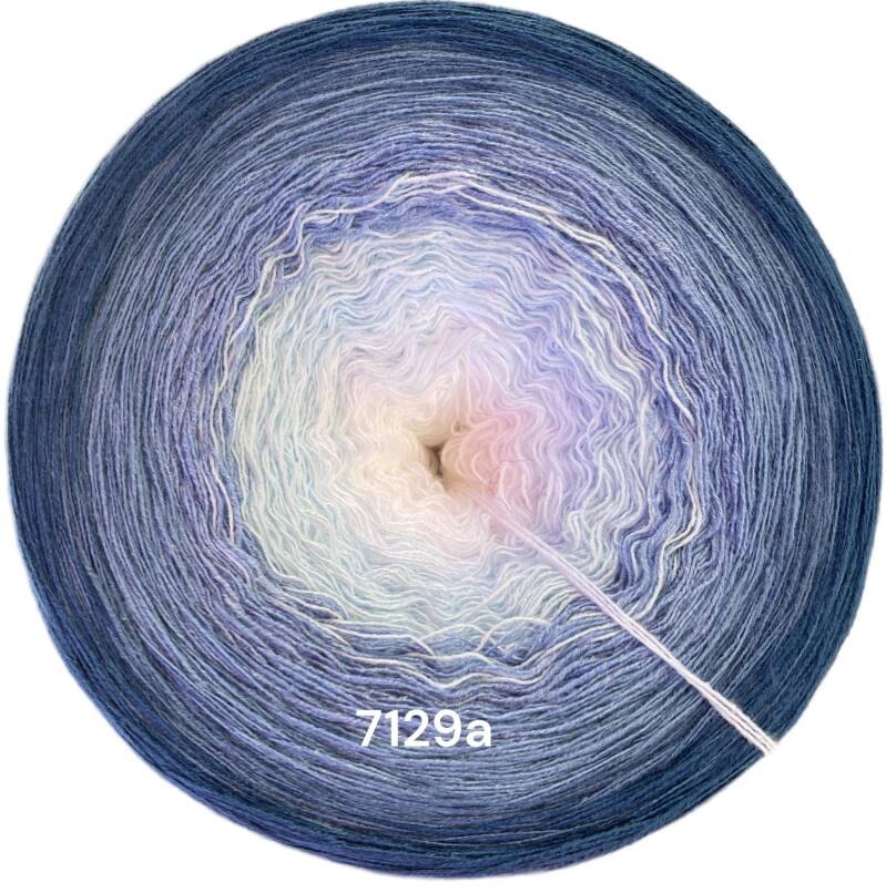Himmel / Wolken - Blue Sky - 7129 - Bobbel mit Farbverlauf - 3, 4 oder 5 Fäden, auch als Pullover- oder Decken Set