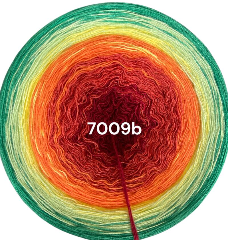 Blütenzauber - Bloomy 2025 - 7009 - Bobbel mit Farbverlauf - 3, 4 oder 5 Fäden, auch als Pullover- oder Decken Set