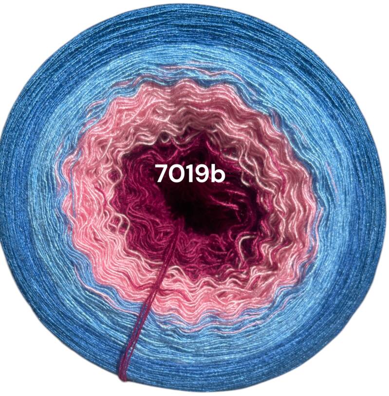 Meer / Ozean / Tiefsee - Seestern 2025  - 7019  -Bobbel mit Farbverlauf - 3, 4 oder 5 Fäden, auch als Pullover- oder Decken Set