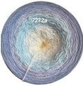 Himmel / Wolken - Blue wonder - 7272 - Bobbel mit Farbverlauf - 3, 4 oder 5 Fäden, auch als Pullover- oder Decken Set
