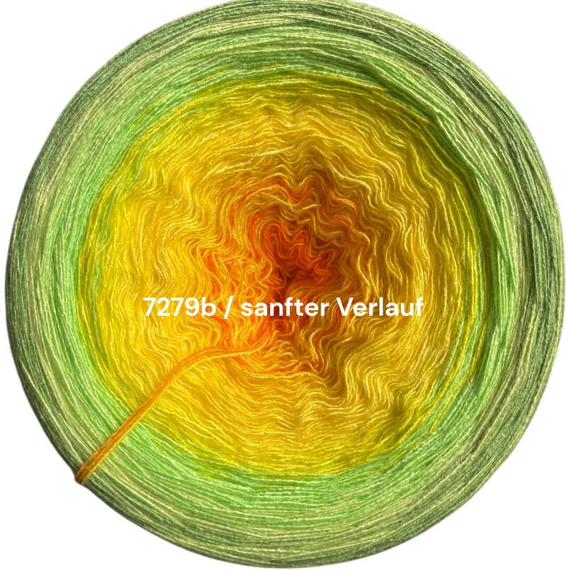 Blütenzauber - Ringelblume - 7279 - Bobbel mit Farbverlauf - 3, 4 oder 5 Fäden, auch als Pullover- oder Decken Set