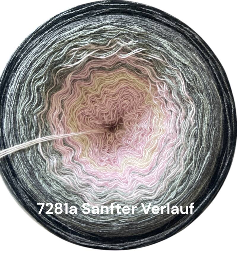 Sunset - Abendgruss - 7281 - Bobbel mit Farbverlauf - 3, 4 oder 5 Fäden, auch als Pullover- oder Decken Set