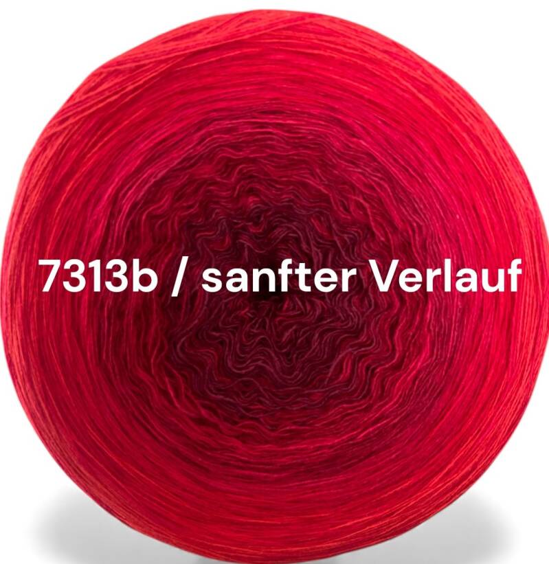 Born to Love - Heartbeat - 7313 - Bobbel mit Farbverlauf - 3, 4 oder 5 Fäden, auch als Pullover- oder Decken Set