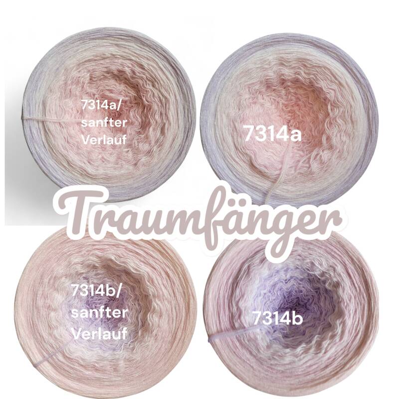 Dream on - Traumfänger - 7314 - Bobbel mit Farbverlauf - 3, 4 oder 5 Fäden, auch als Pullover- oder Decken Set