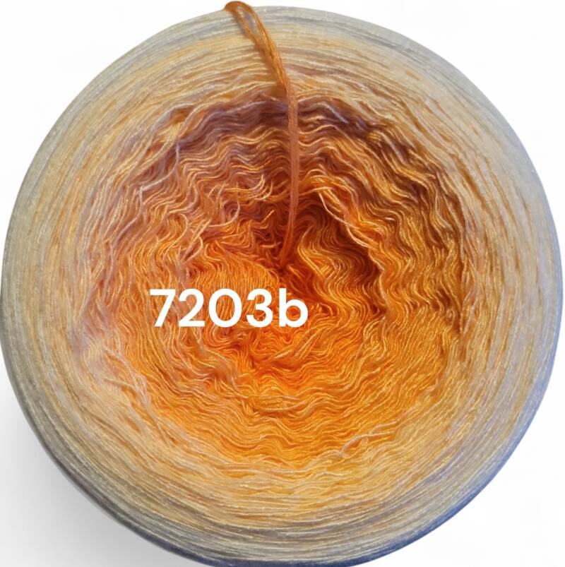 Blütenzauber - Dahlia 2026 - 7203 - Bobbel mit Farbverlauf - 3, 4 oder 5 Fäden, auch als Pullover- oder Decken Set