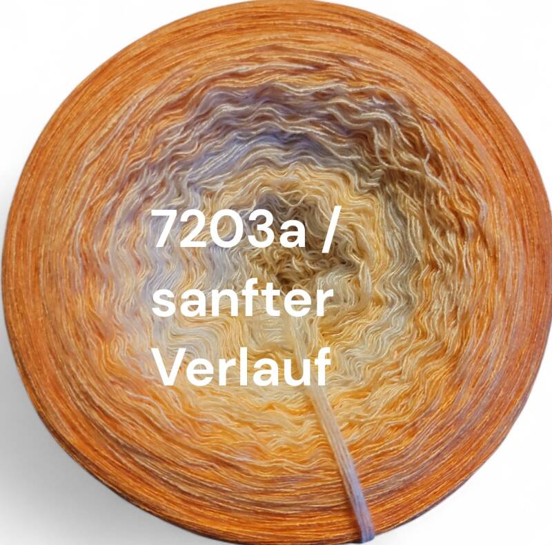 Blütenzauber - Dahlia 2026 - 7203 - Bobbel mit Farbverlauf - 3, 4 oder 5 Fäden, auch als Pullover- oder Decken Set