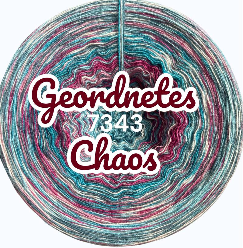 Geordnetes Chaos - 7343 - Bobbel Chaos mit Konzept - 4 Fäden, auch als Pullover- oder Decken Set