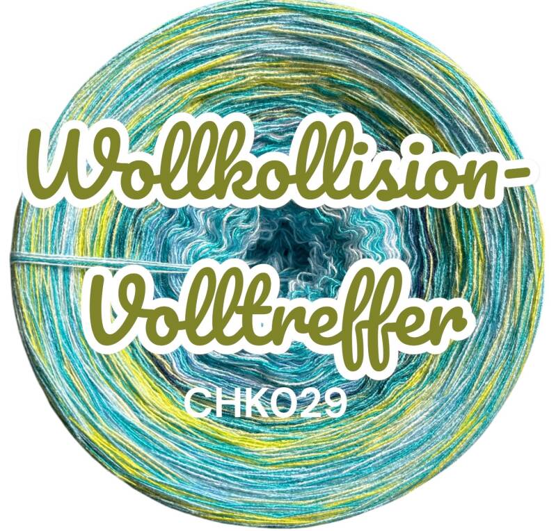 Wollkollision-Volltreffer - CHK029 - 4 Fäden, auch als Pullover- oder Decken Set
