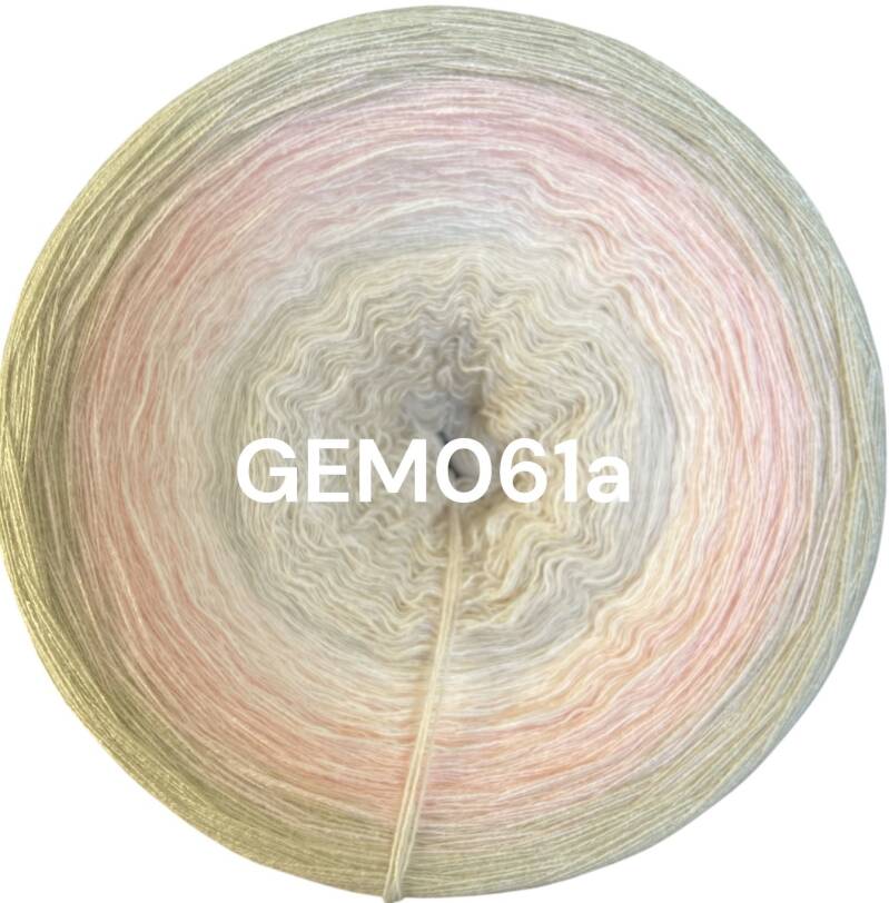 Ich passe zu allem - Flüsterfarbe - GEM061 - Bobbel mit Farbverlauf - 3, 4 oder 5 Fäden, auch als Pullover- oder Decken Set