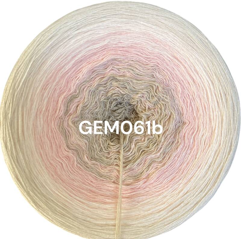 Ich passe zu allem - Flüsterfarbe - GEM061 - Bobbel mit Farbverlauf - 3, 4 oder 5 Fäden, auch als Pullover- oder Decken Set