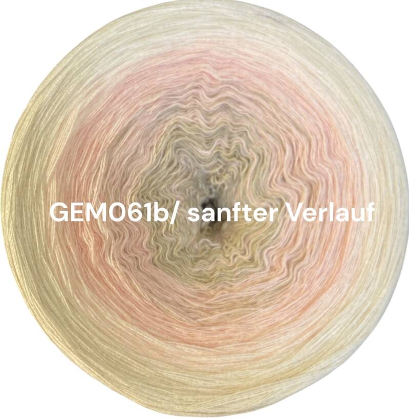 Ich passe zu allem - Flüsterfarbe - GEM061 - Bobbel mit Farbverlauf - 3, 4 oder 5 Fäden, auch als Pullover- oder Decken Set