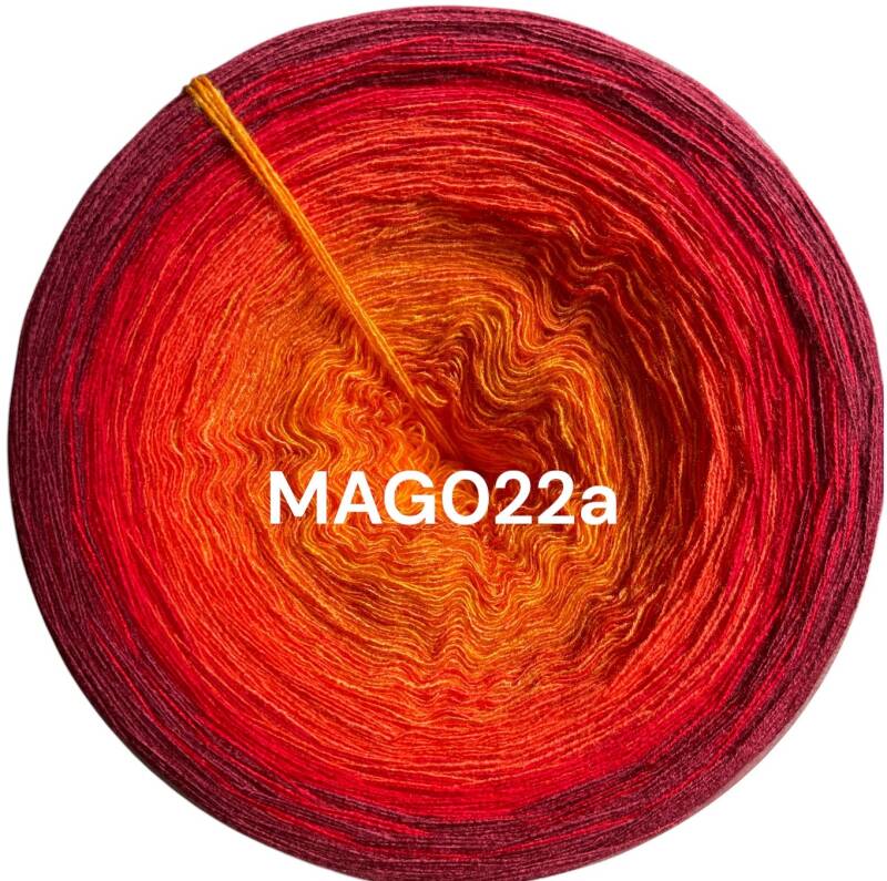 Khaleesi - Drachenatem - MAG022 - Bobbel mit Farbverlauf - 3, 4 oder 5 Fäden, auch als Pullover- oder Decken Set