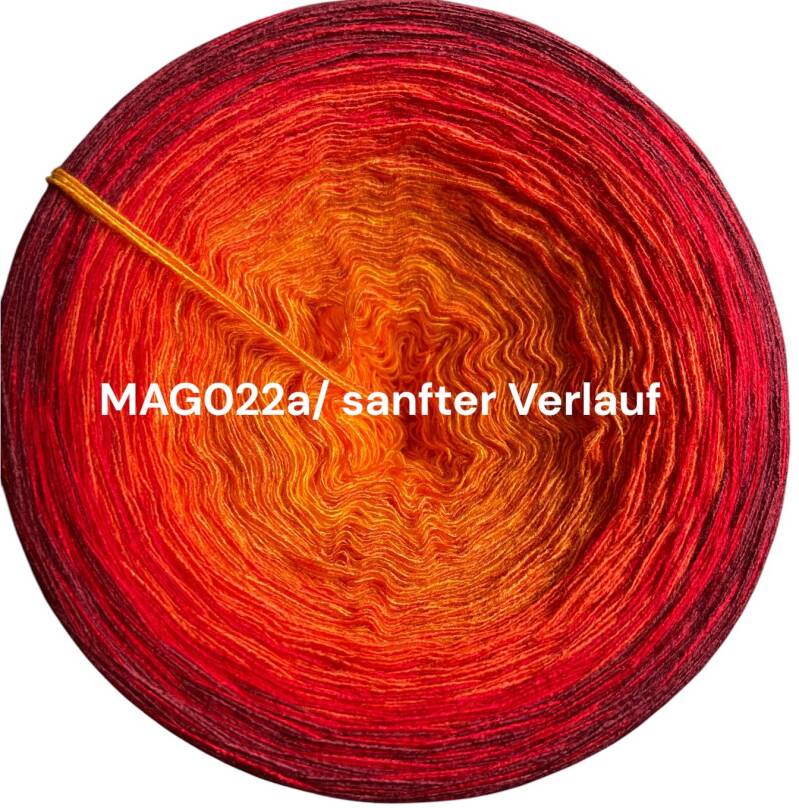 Khaleesi - Drachenatem - MAG022 - Bobbel mit Farbverlauf - 3, 4 oder 5 Fäden, auch als Pullover- oder Decken Set