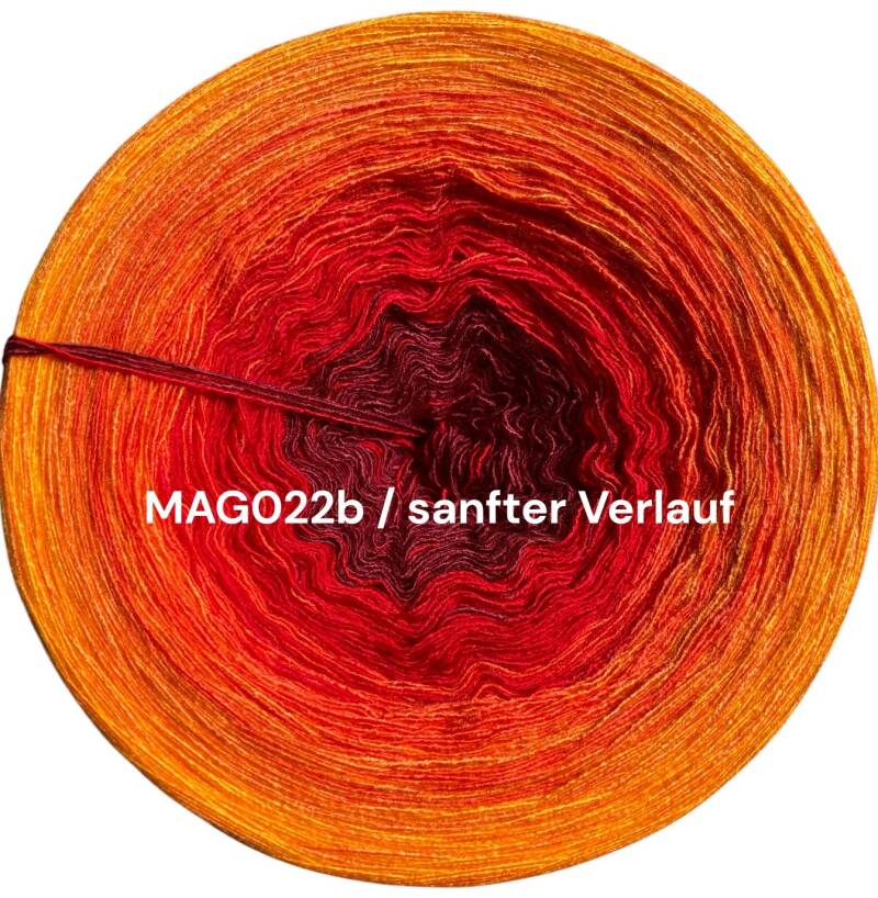Khaleesi - Drachenatem - MAG022 - Bobbel mit Farbverlauf - 3, 4 oder 5 Fäden, auch als Pullover- oder Decken Set