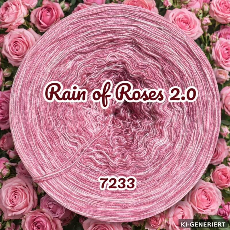 Rosen - Rain of Roses - 7233 - 4 Fäden