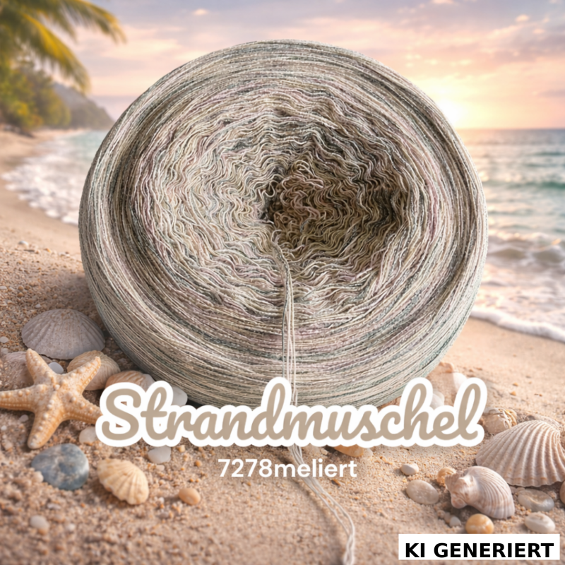 Küste & Meer - Strandmuschel - 7278 - 4 Fäden