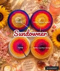Sundowner - 7341 - Bobbel mit Farbverlauf - 3, 4 oder 5 Fäden, auch als Pullover- oder Decken Set