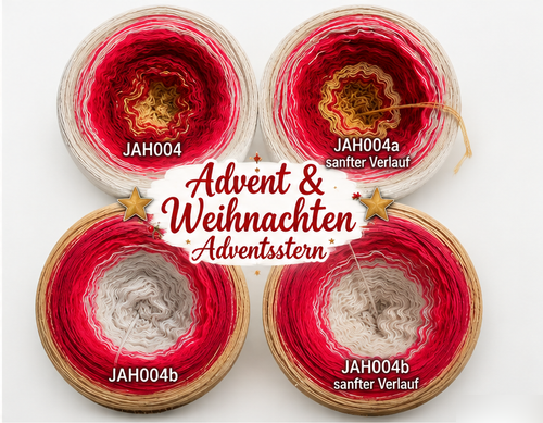 Adventsstern – Collage ohne KI-Hintergrund