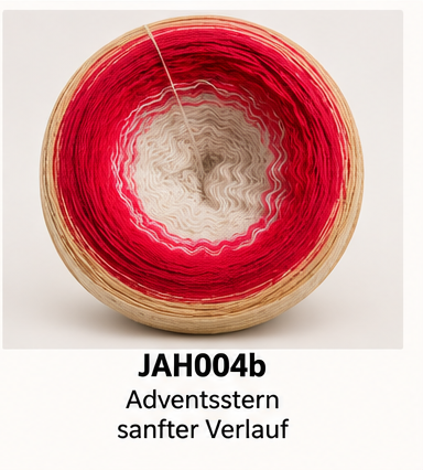 Adventsstern – JAH004b – 4 Fäden, 1200 Meter – Sanfter Verlauf