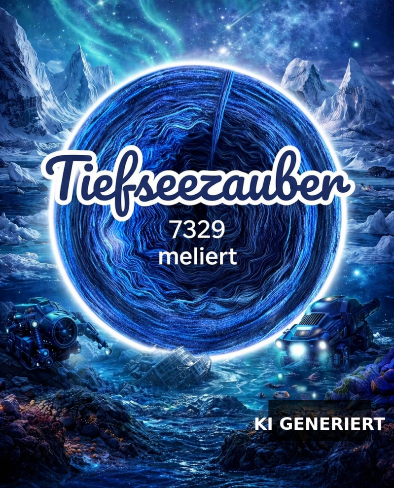 Meer / Ozean / Tiefsee - Tiefseezauber - 7329 - 4 Fäden